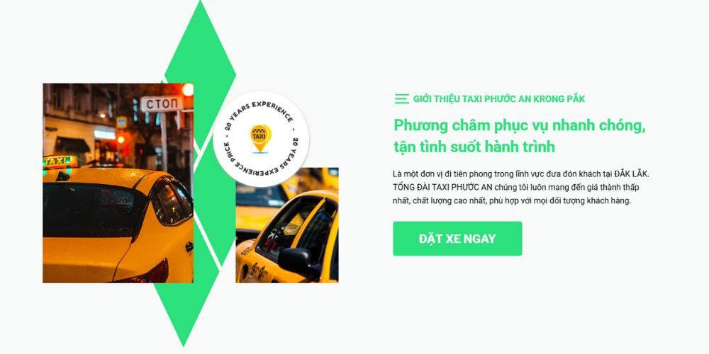 Taxi Phước An Đắk Lắk là lựa chọn tin cậy cho người dân