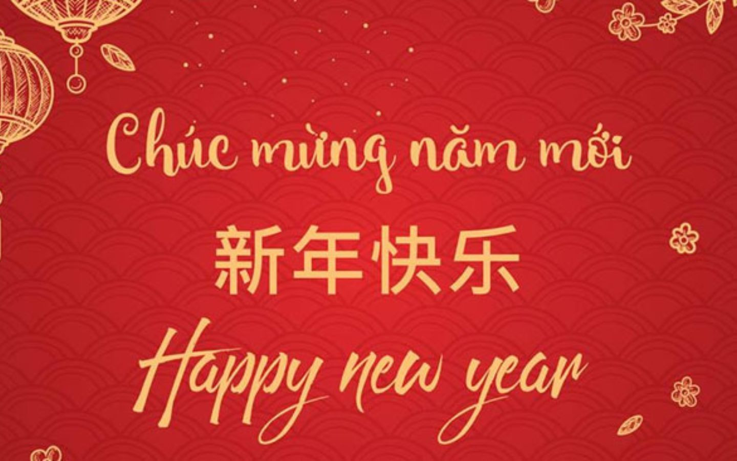 Câu đối Tết chữ Hán màu đỏ treo tường ngày xuân
