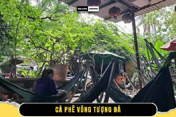 Quán cà phê võng Tượng Đá tại Gò Vấp có không gian xanh mát