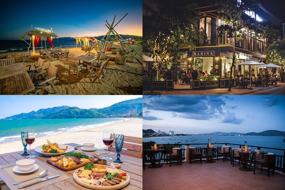 Quán cafe view biển lãng mạn ở Quy Nhơn với không gian mở thoáng đãng