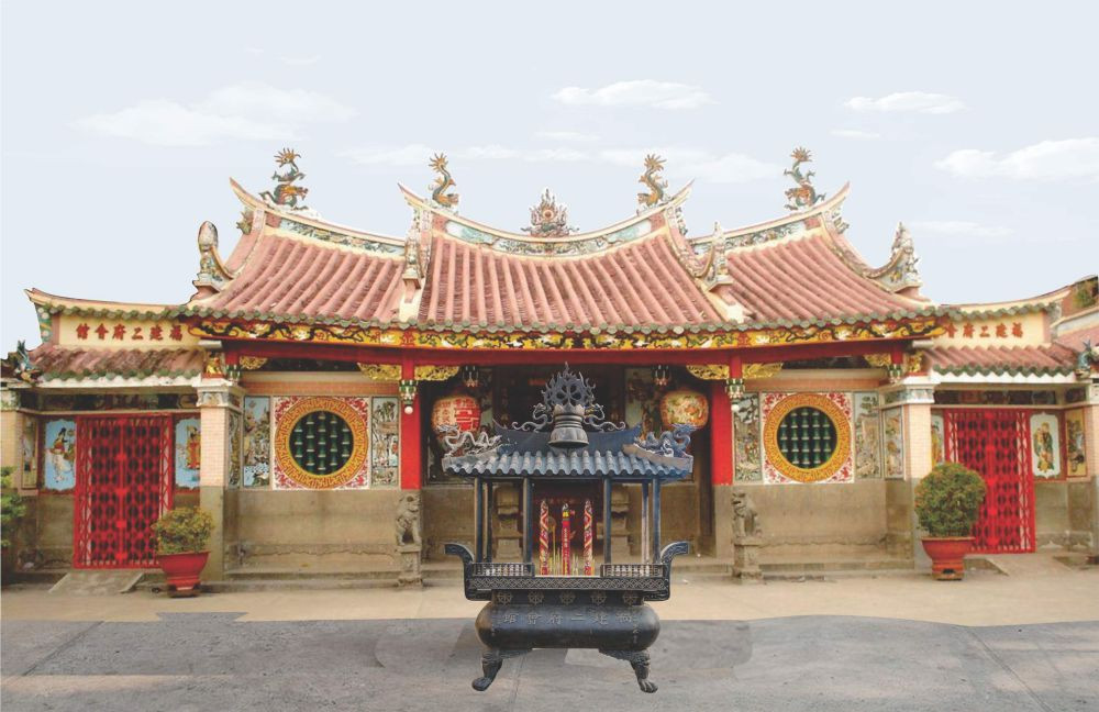 Toàn cảnh Chùa Ông Bổn – Miếu Nhị Phủ ở Quận 5