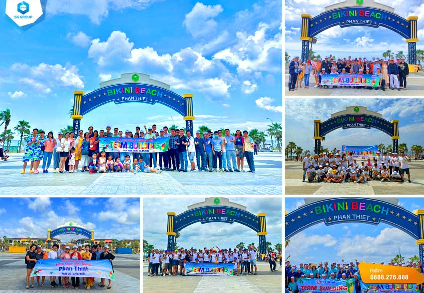 Khám phá công viên biển Bikini Beach Novaworld Phan Thiết sôi động