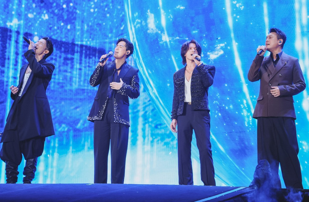 F4 Vườn Sao Băng Đài Loan tái hợp trên sân khấu concert Mayday
