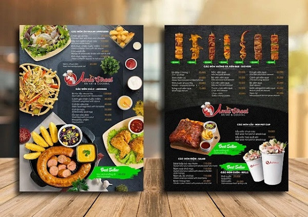 Thực đơn là gì trong nhà hàng 5 sao