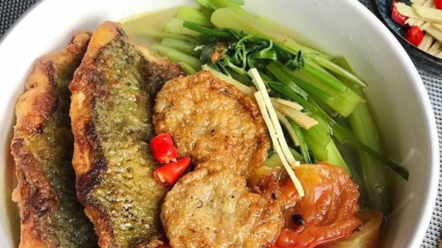 Bún cá rô đồng nổi tiếng tại Hà Nam