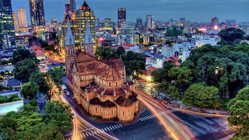 Chợ Bến Thành mang đậm nét văn hóa truyền thống