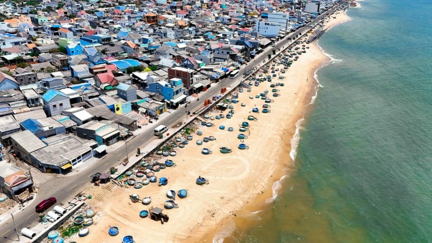 Chợ hải sản tươi sống tại Phước Hải