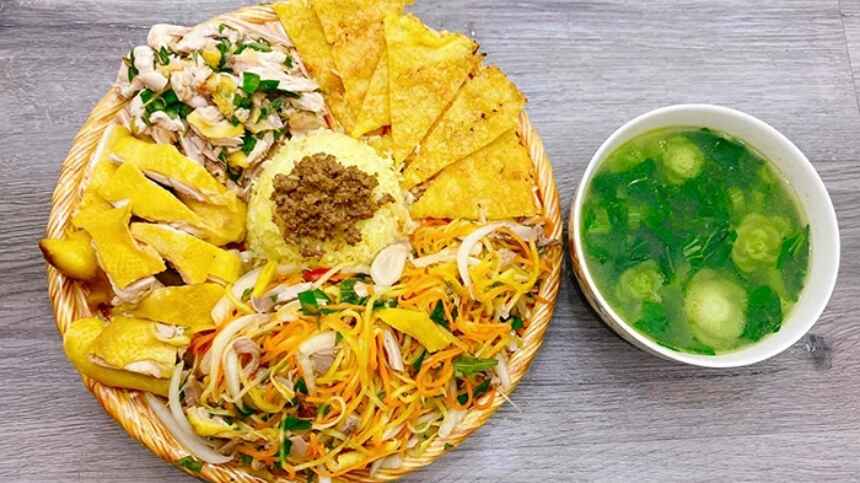 Cơm gà Hội An - Tam Kỳ gây nhớ thương