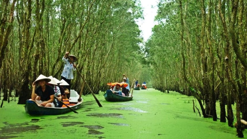 Cù lao Thới Sơn là điểm du lịch sinh thái nổi bật