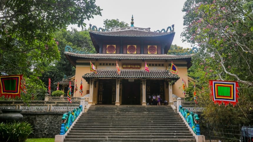Đền thờ Vua Hùng đem lại cảm giác bình an trong tâm hồn