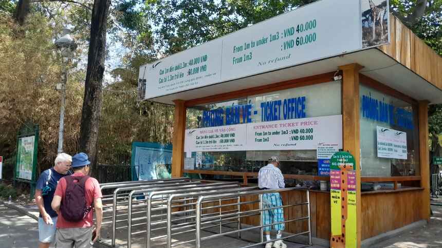 Giá vé Thảo Cầm Viên khi vào cổng cho đa khách hàng