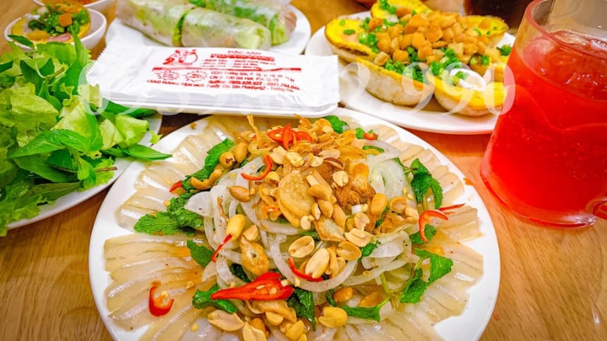 Gỏi cá mai chuẩn vị chỉ có tại Phan Rang