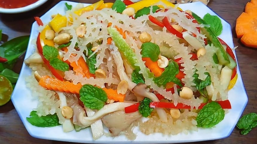 Gỏi rong biển thanh mát cho thời tiết nắng nóng