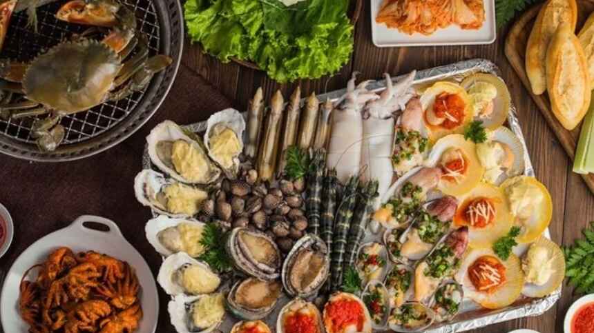 Hải sản được đánh bắt tại Đồng Châu - Cồn Vành