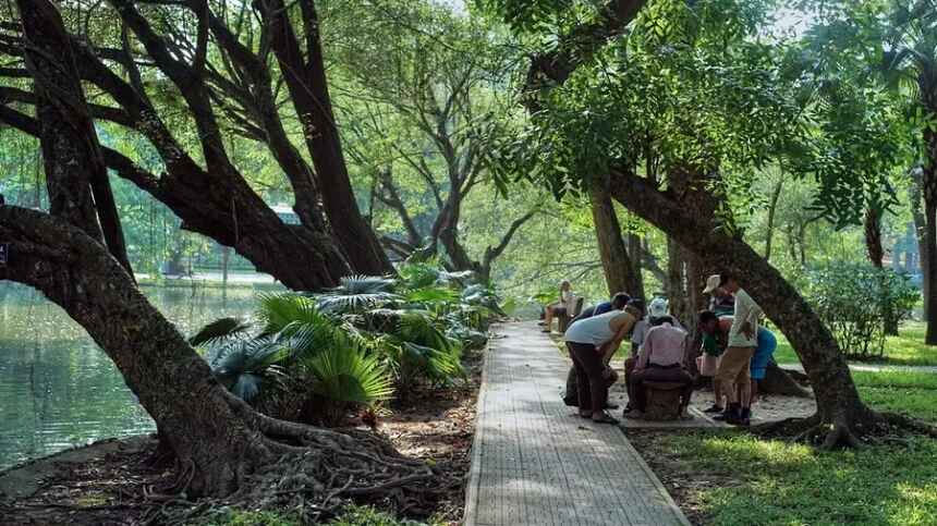 Khám phá ẩm thực khi ghé thăm công viên Bách Thảo