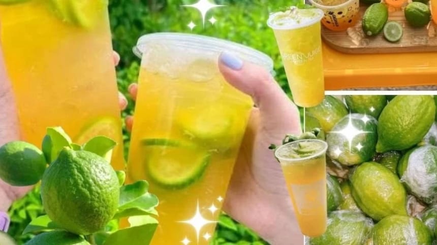 Khám phá thiên đường trà chanh ngay gần công viên