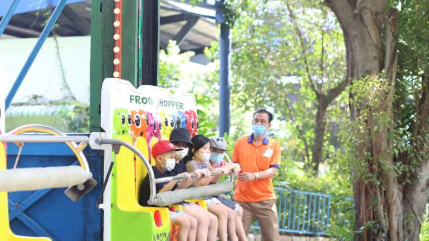 Khu chụp hình check-in cực nghệ thuật