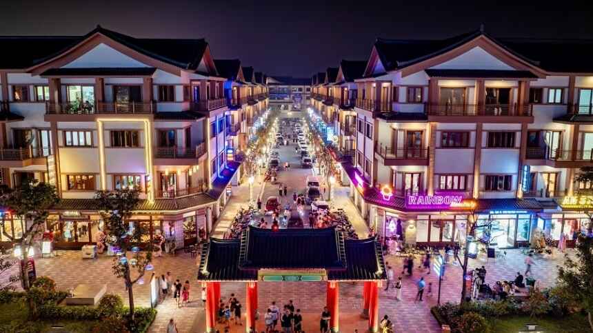 Khu phố mang phong cách Hàn Quốc tại Vinhomes Ocean Park 2