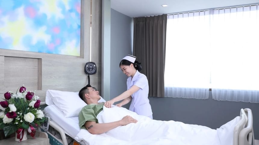 Khu vực chăm sóc sức khỏe đem đến sự thư thái tuyệt đối