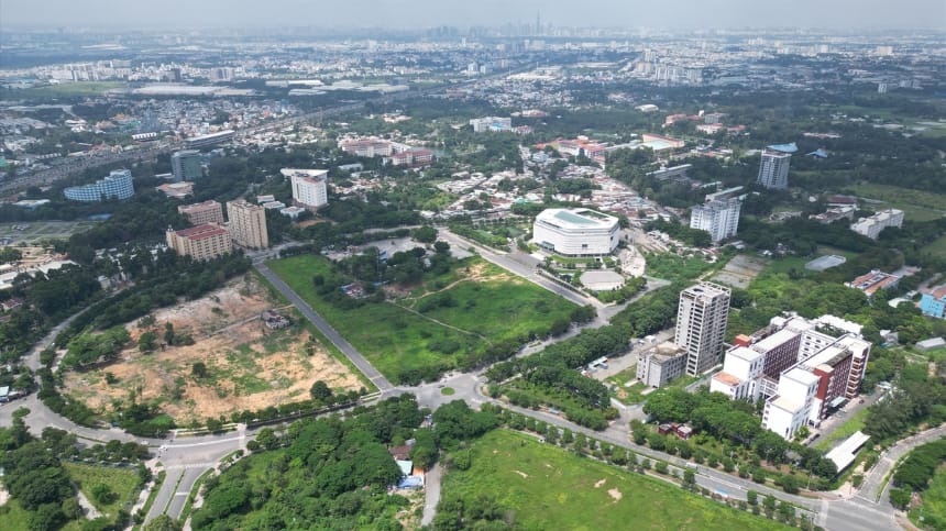 Làng Đại học – Không gian trẻ trung, sáng tạo và chill