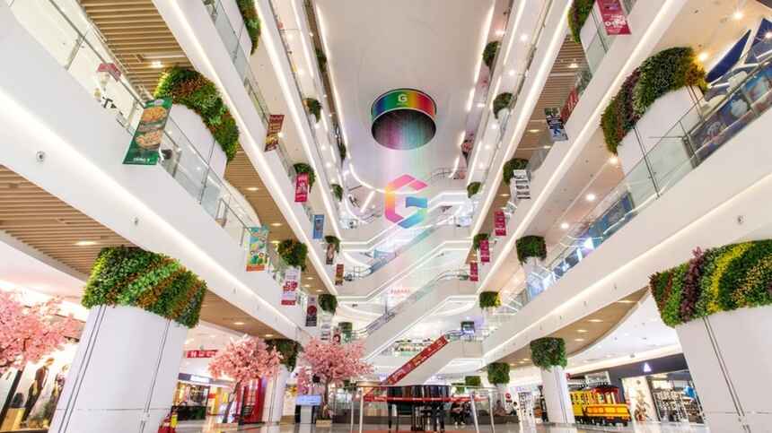 Một số nhà hàng tại trung tâm thương mại Gigamall