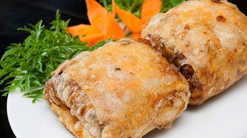 Nem cua bể đặc sản tại Hải Phòng