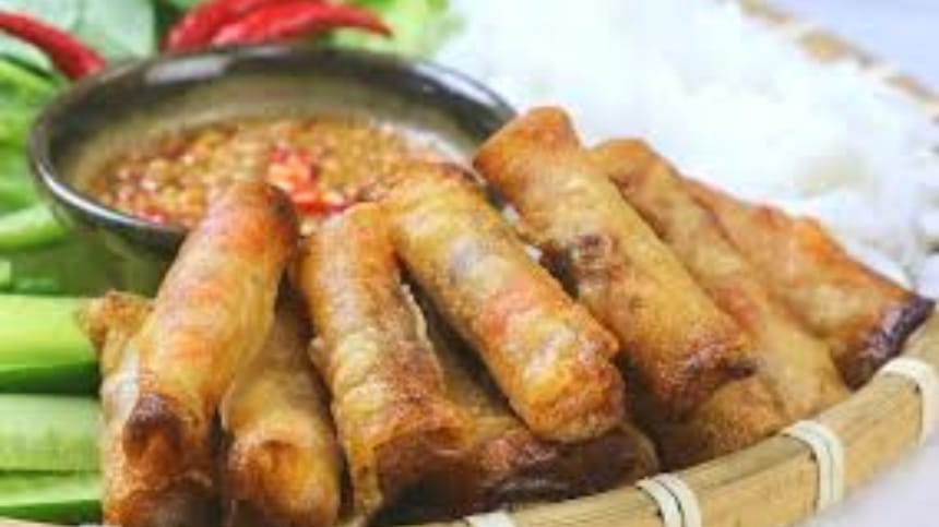 Ram bắp chiên giòn đặc biệt tại Quảng Ngãi