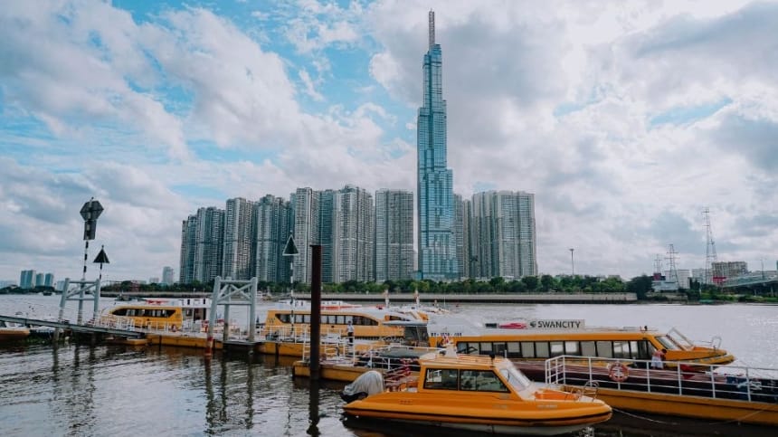 Tham khảo lịch trình Waterbus ở công viên Bạch Đằng
