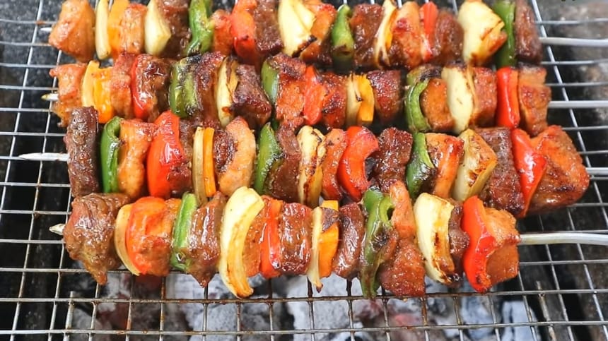 Thịt nướng đặc trưng của khu Phú Mỹ Hưng