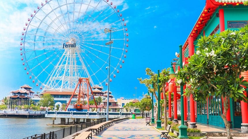 Trải nghiệm vòng quay Sun Wheel đẳng cấp khó quên