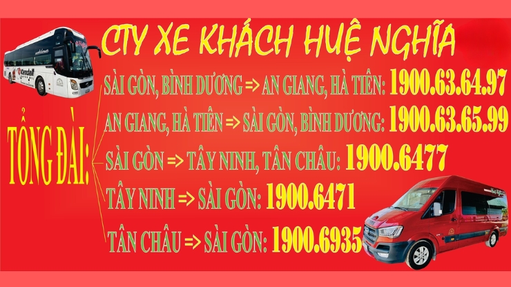 Cập nhật chi tiết sdt xe Huệ Nghĩa Bình Dương