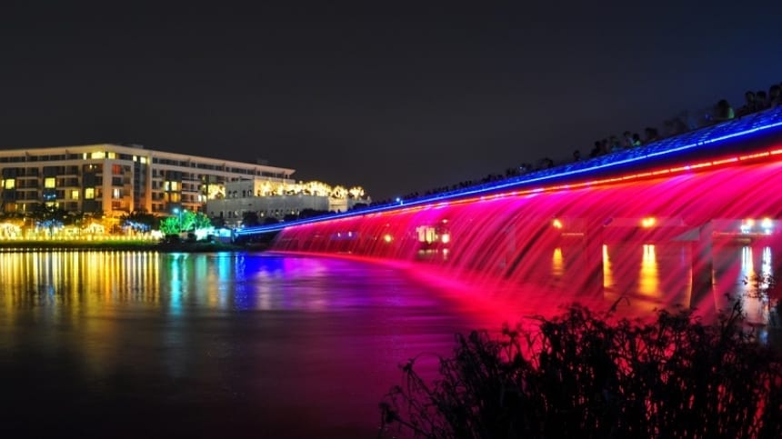 Công viên Cầu Ánh Sao lung linh