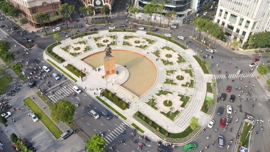 Công viên Mê Linh bến Bạch Đằng lộng gió