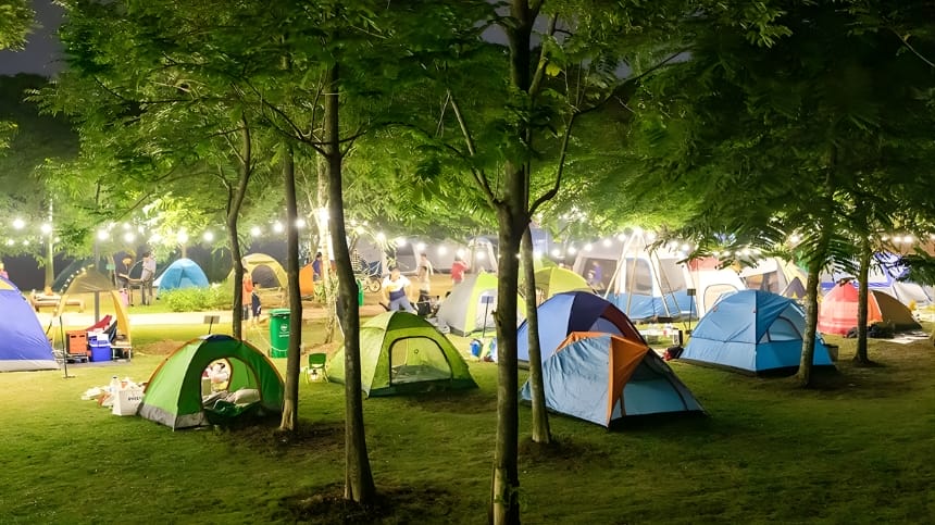 Công viên Yên Sở rộng cho picnic