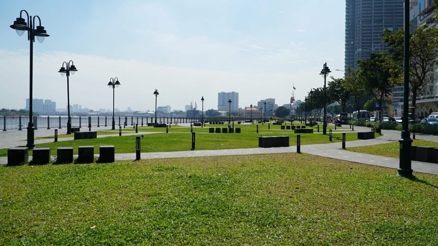 Di chuyển thuận tiện đến công viên Ba Son
