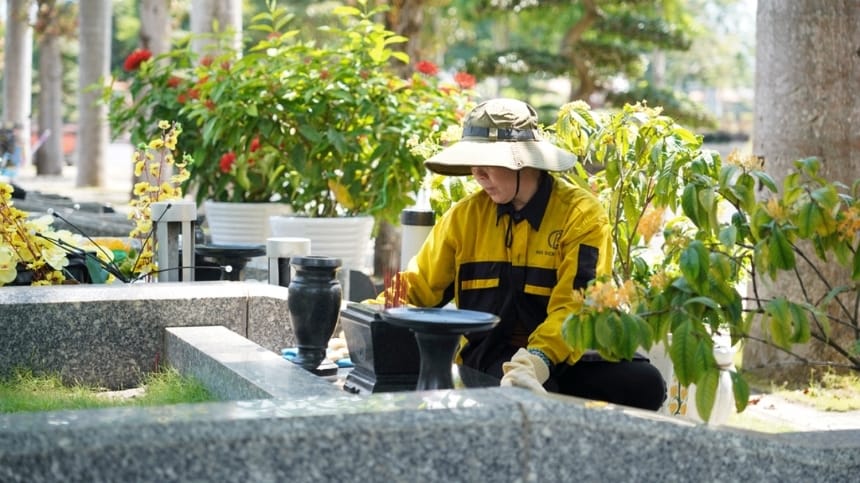 Dịch vụ chăm sóc phần mộ định kỳ