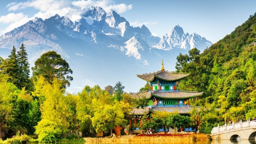 Đồi Tượng Sơn ngắm toàn Lệ Giang