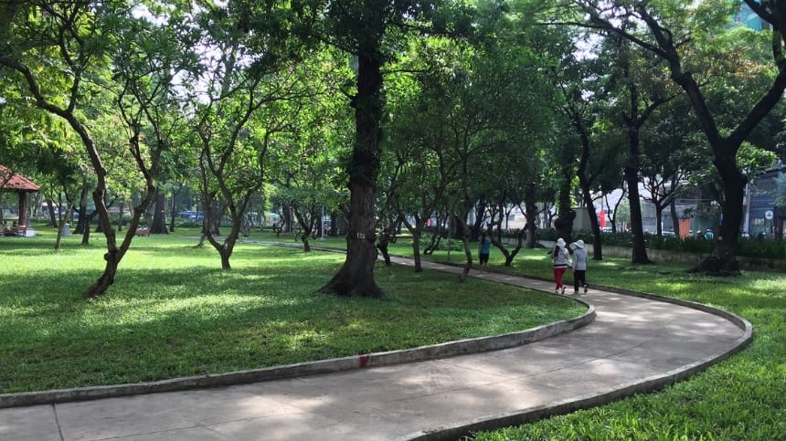Đường chạy bộ nhịp sống năng động