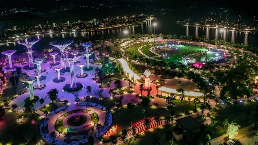 Giới thiệu công viên ánh sáng Vinhomes Grand Park