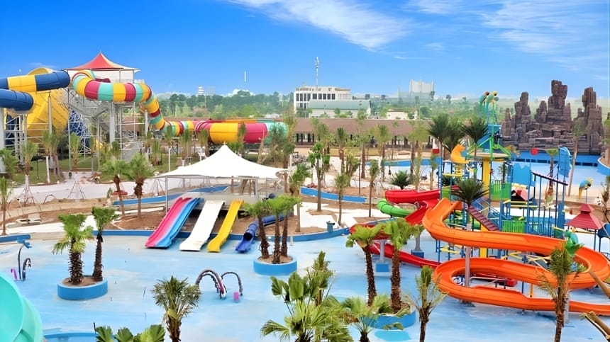 Giới thiệu khu vui chơi công viên nước Thanh Hà