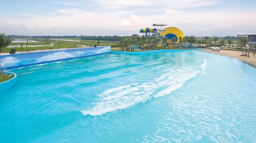Góc picnic gia đình ngồi chill