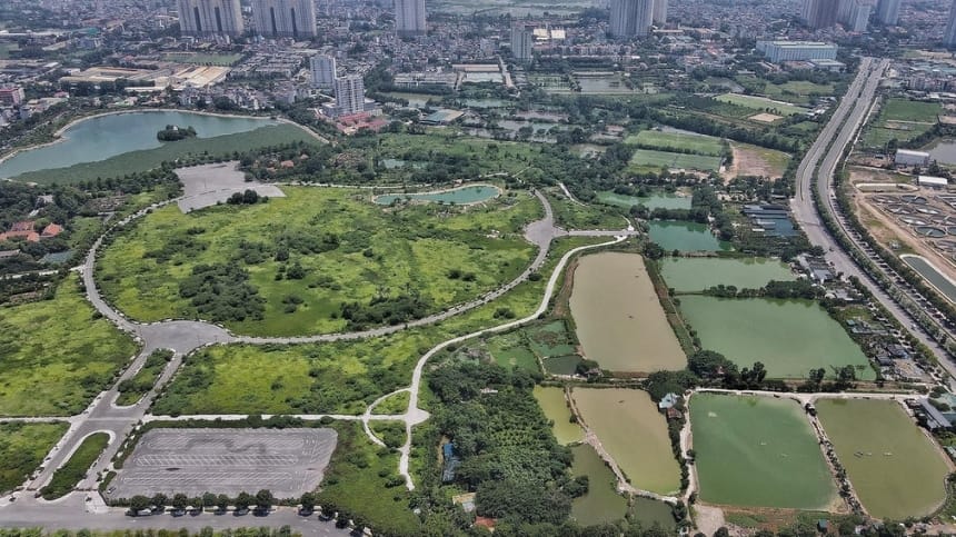 Hiện trạng công viên Chu Văn An mới nhất
