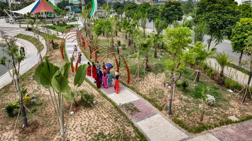 Hoạt động phù hợp khi đến công viên Ngọc Thụy