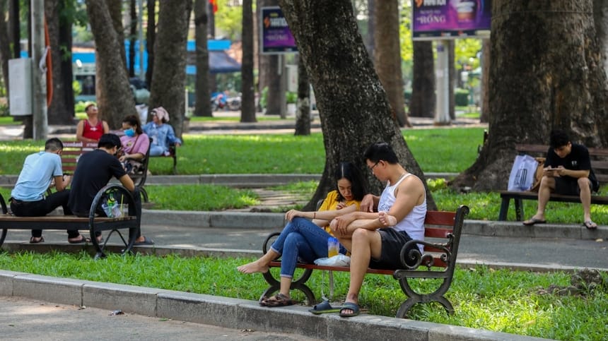 Hoạt động trải nghiệm thú vị ở công viên Sa Đéc