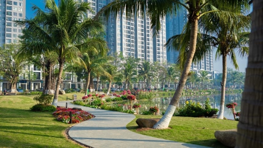 Hướng dẫn đến công viên Ecopark dễ dàng
