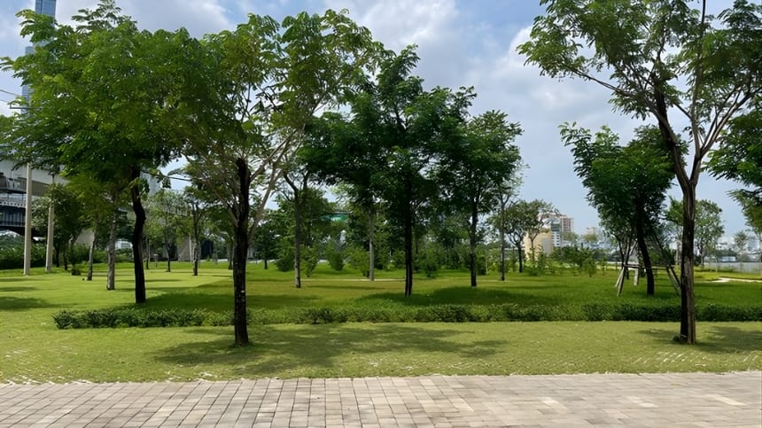 Hướng dẫn đến công viên Thảo Điền chính xác