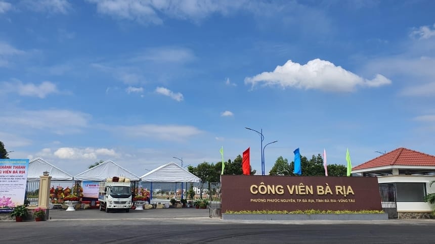 Hướng dẫn di chuyển đến công viên Bà Rịa