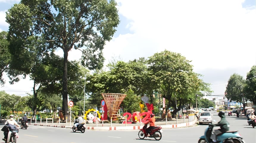 Không gian trải nghiệm xanh mát cho gia đình