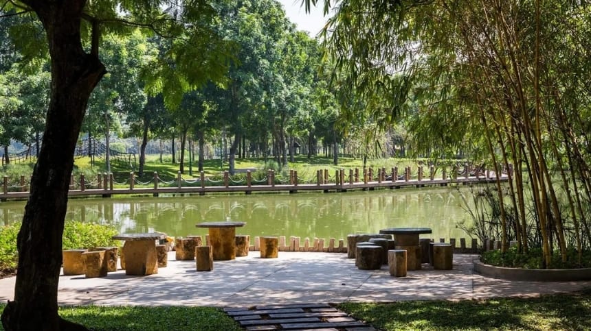 Không gian vui chơi cho gia đình, nhóm bạn