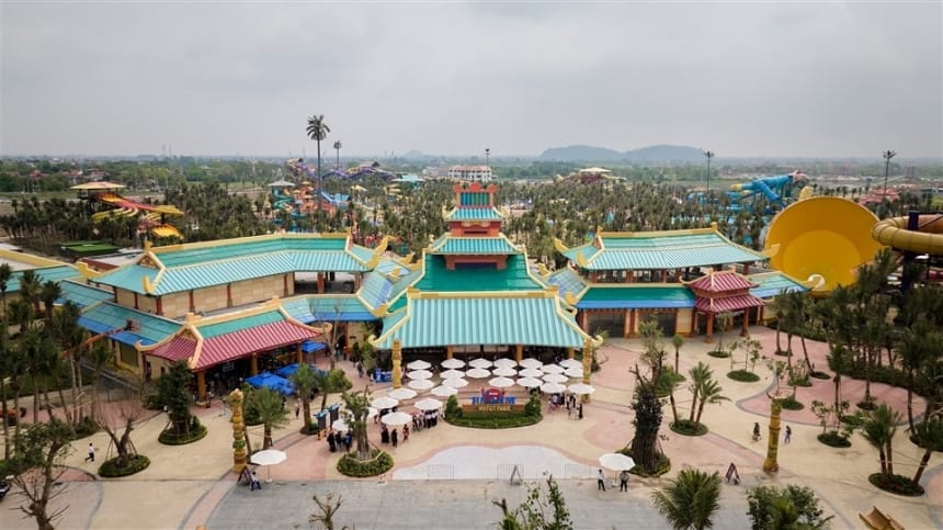 Khu ẩm thực nghỉ chân tiện lợi